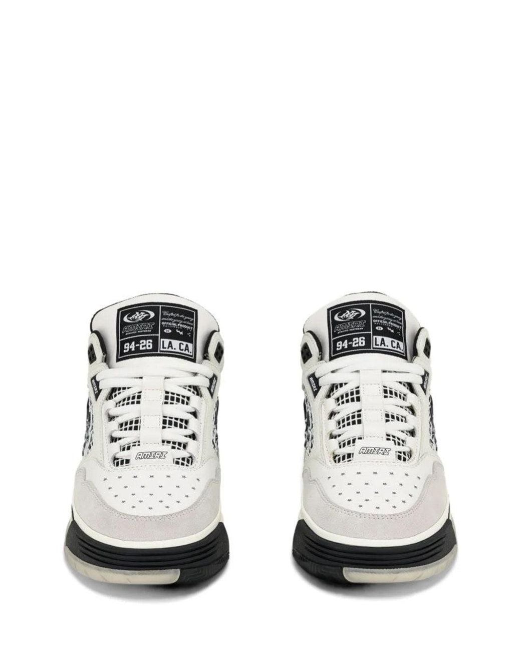Amiri White Logo Collection Sneakers for men