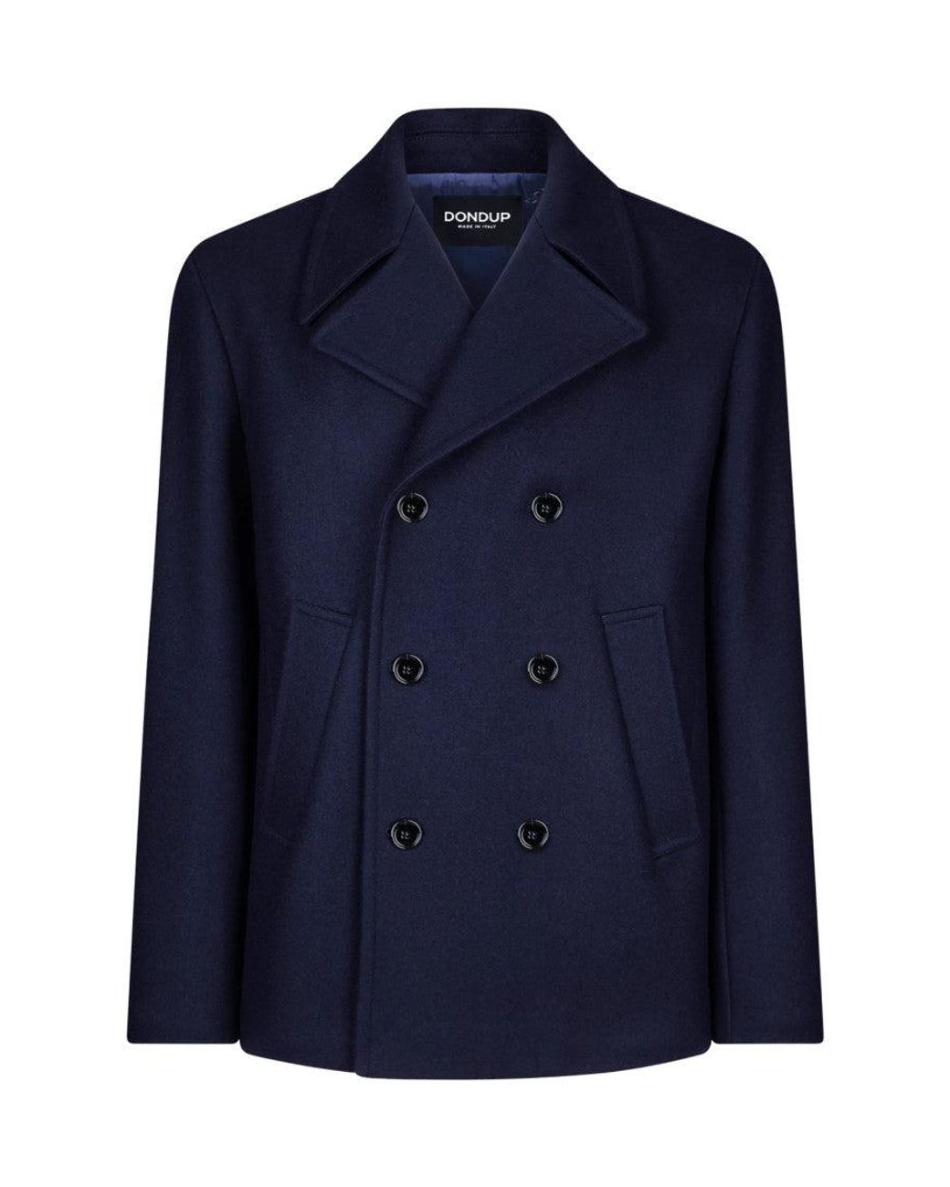 Dondup Blue Double Breasted Blazer for men