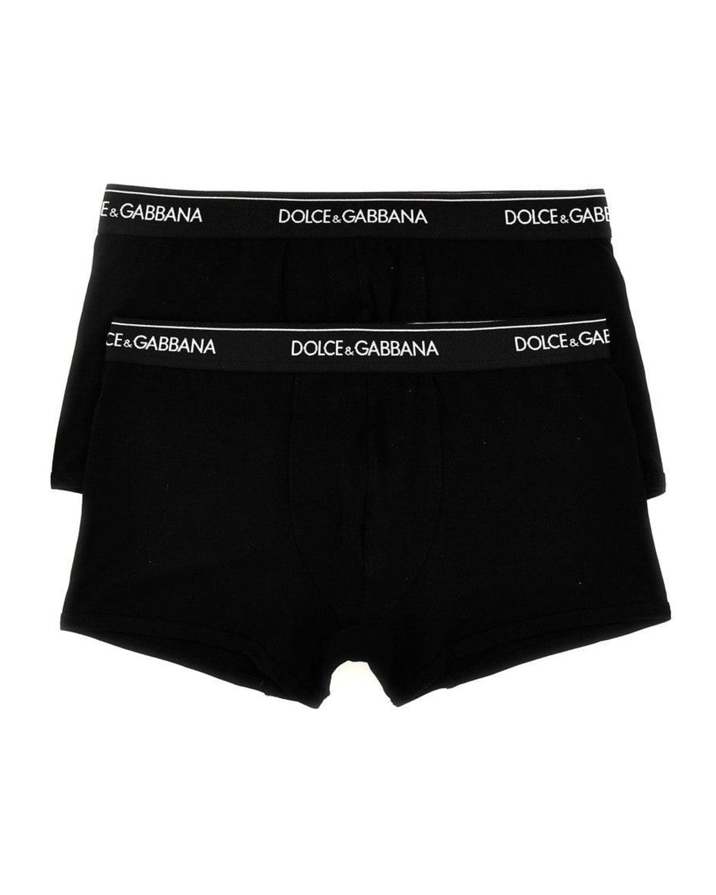 Dolce & Gabbana Black 2 Boxers Set for men