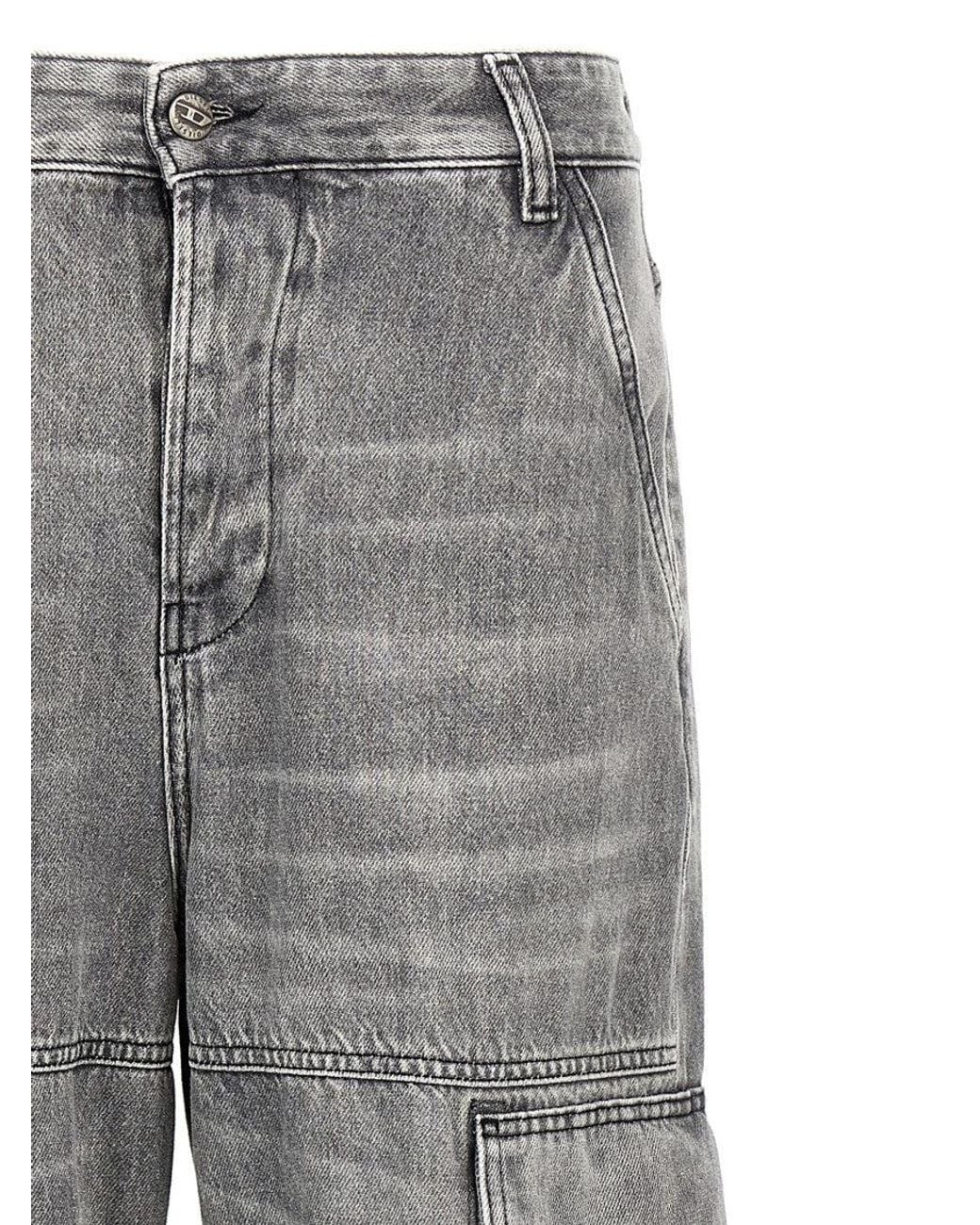 DIESEL Gray D-Sire 0Dcbe Jeans