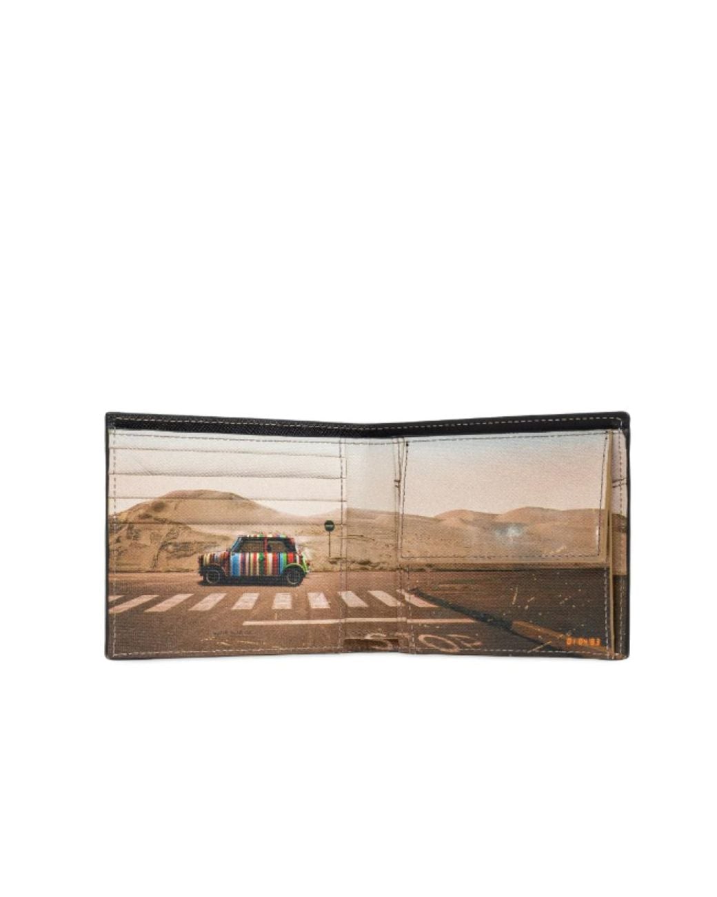 Paul Smith Black Textured Logo Wallet for men