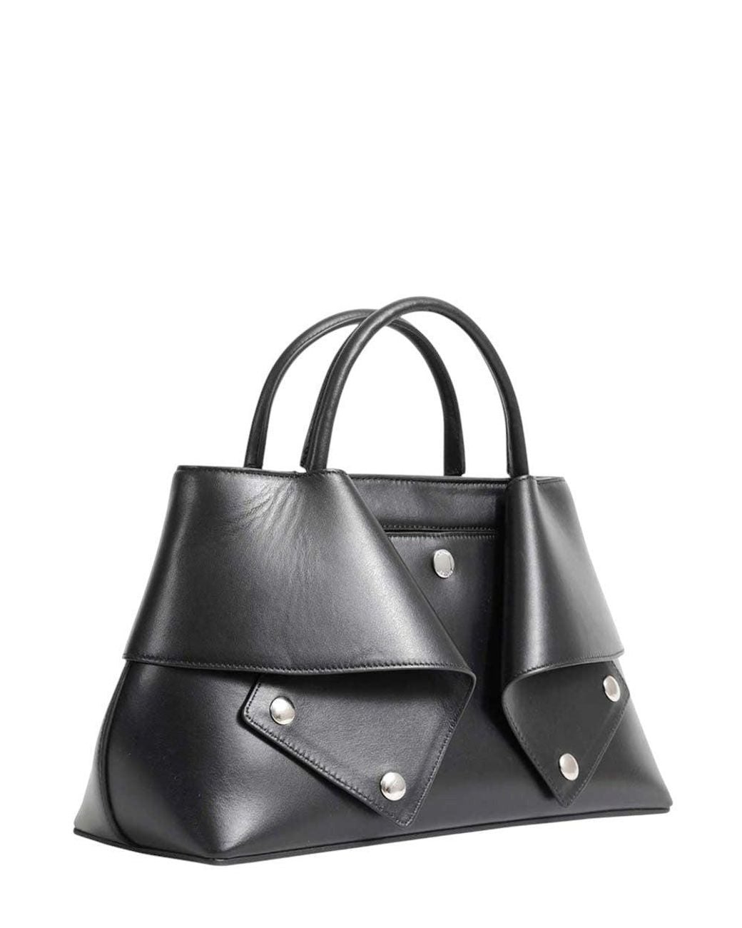 Totême Black Mercer Small Satchel