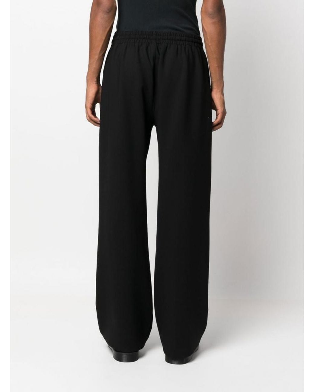 Off-White c/o Virgil Abloh Black Wool Trousers for men