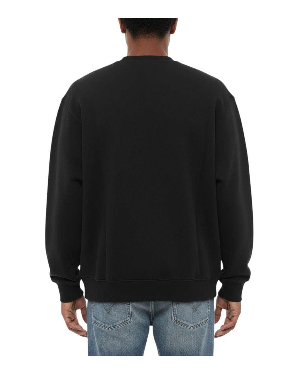 Ambush Black Crew Neck Sweatshirt for men