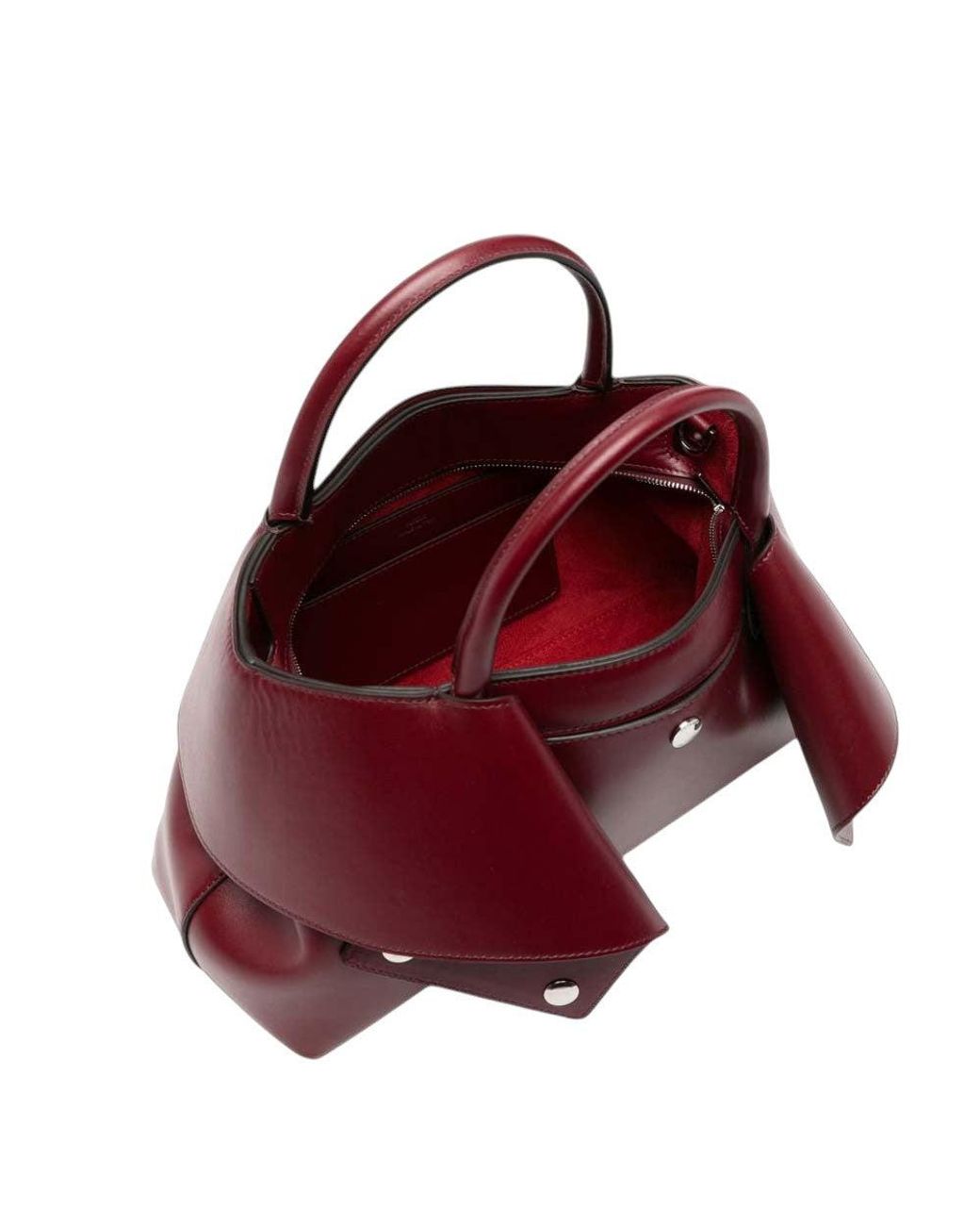 Totême Purple Mercer Small Satchel