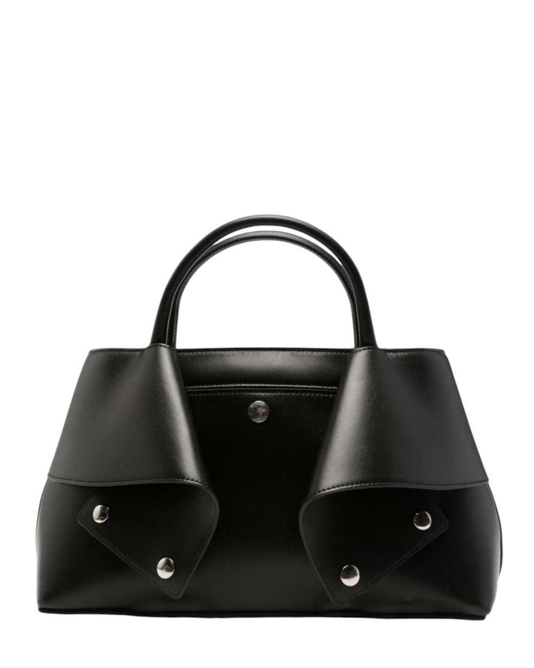 Totême Black Mercer Small Satchel