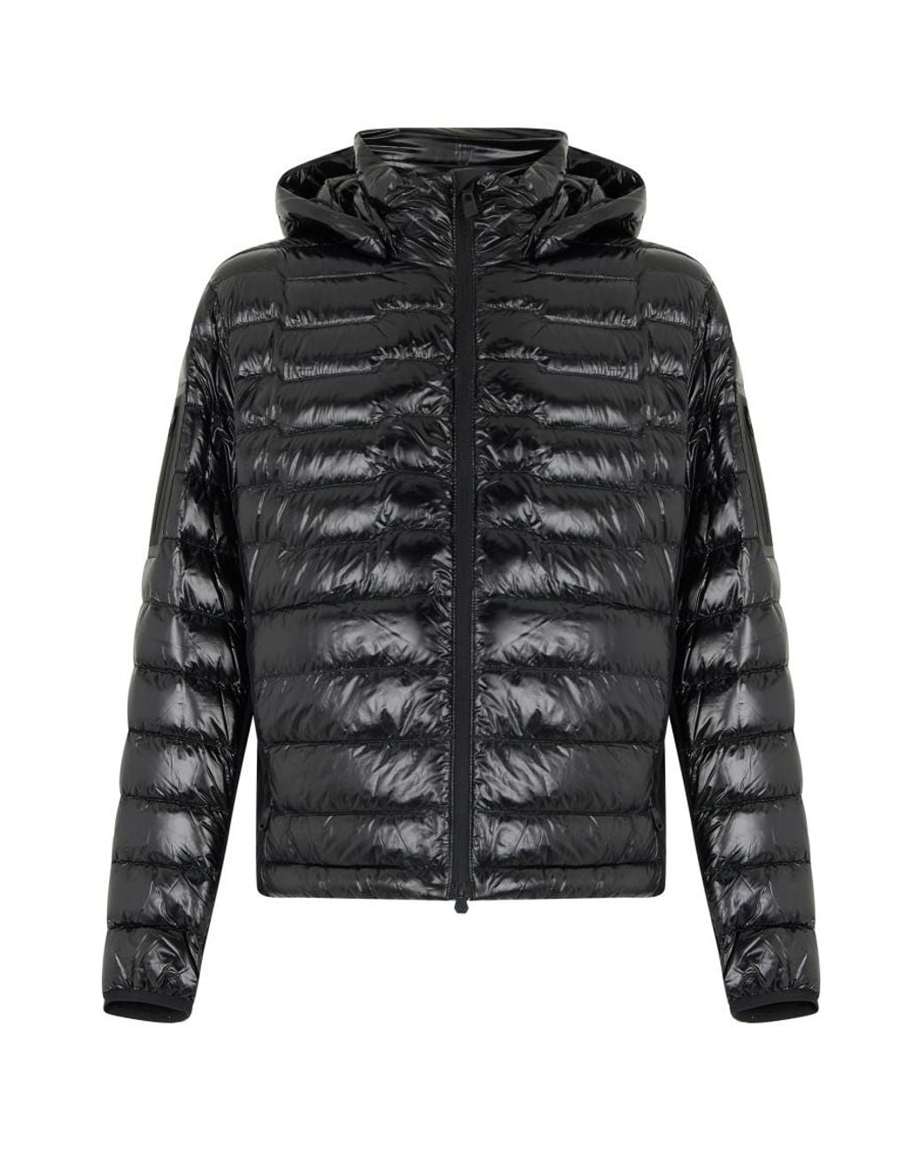Boss Black Quilted Hood Jacket for men