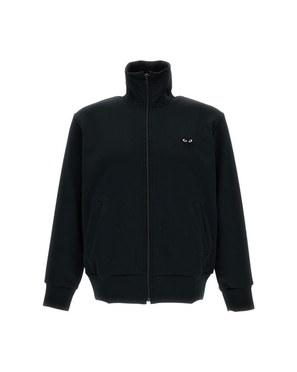 Comme des Garçons Blue Turtle Neck Jacket for men