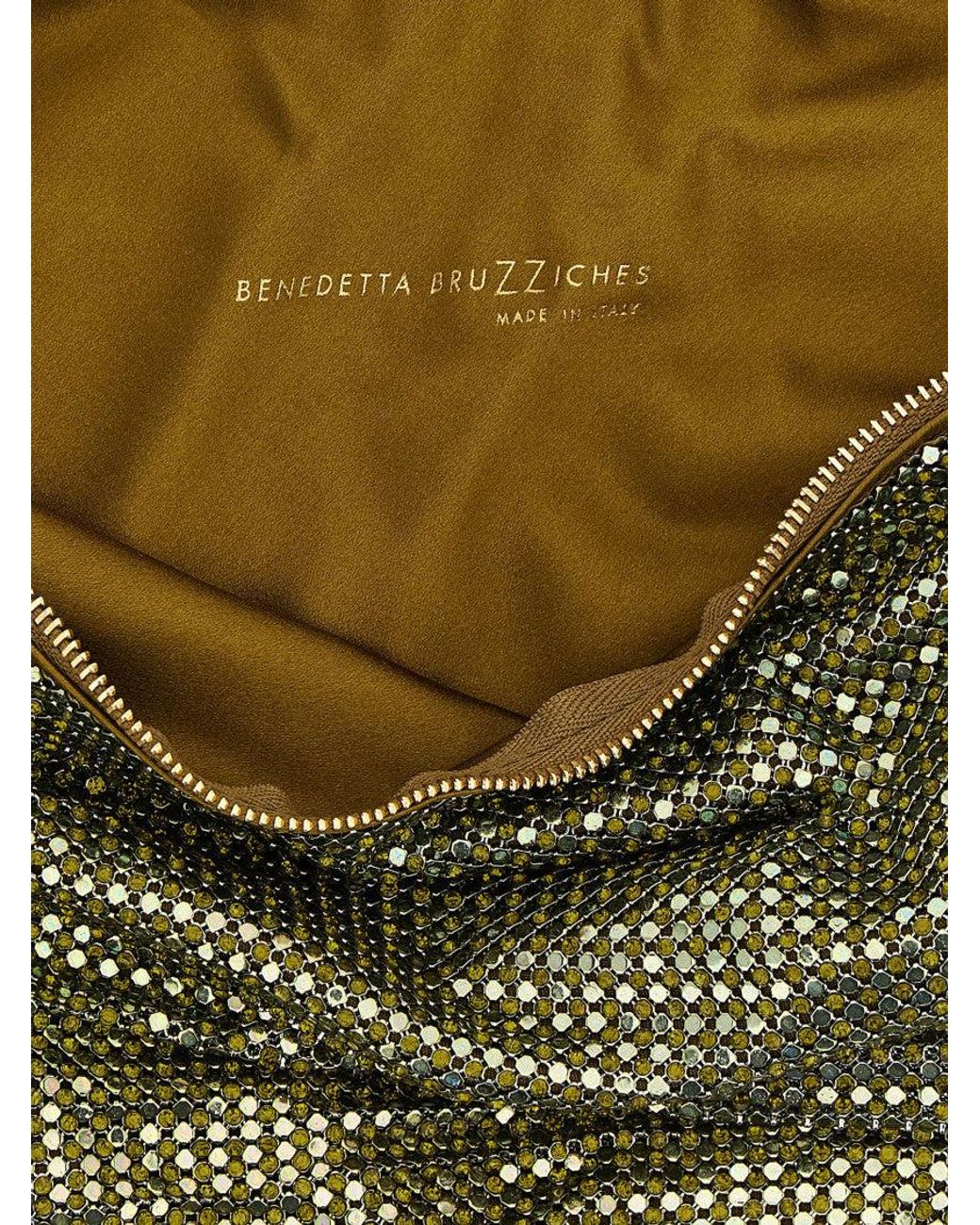 Benedetta Bruzziches Green Ursula Large Shoulder Bag