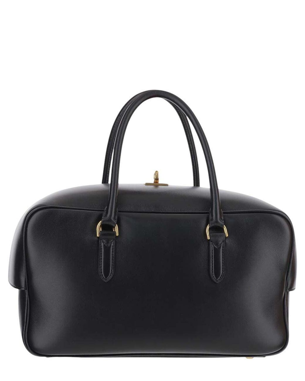 Balenciaga Black Le 7 Medium Duffle Bag