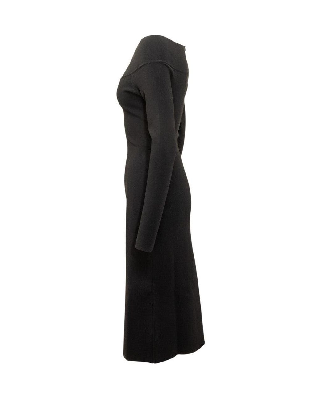 Stella McCartney Black Off Shoulder Mini Suit