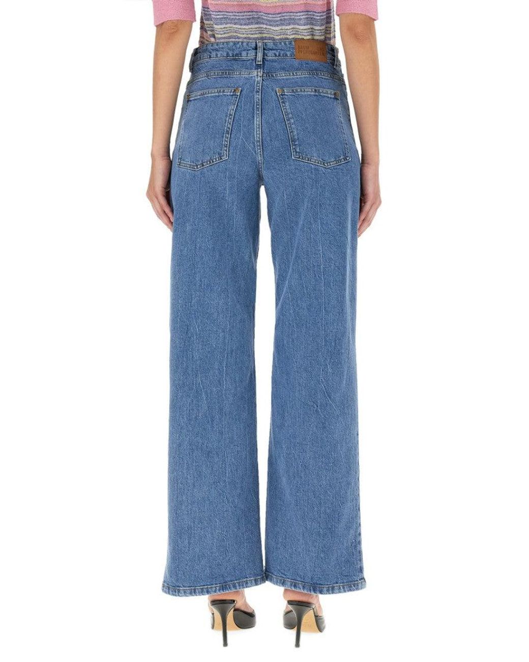Baum und Pferdgarten Blue Straight High Rise Jeans
