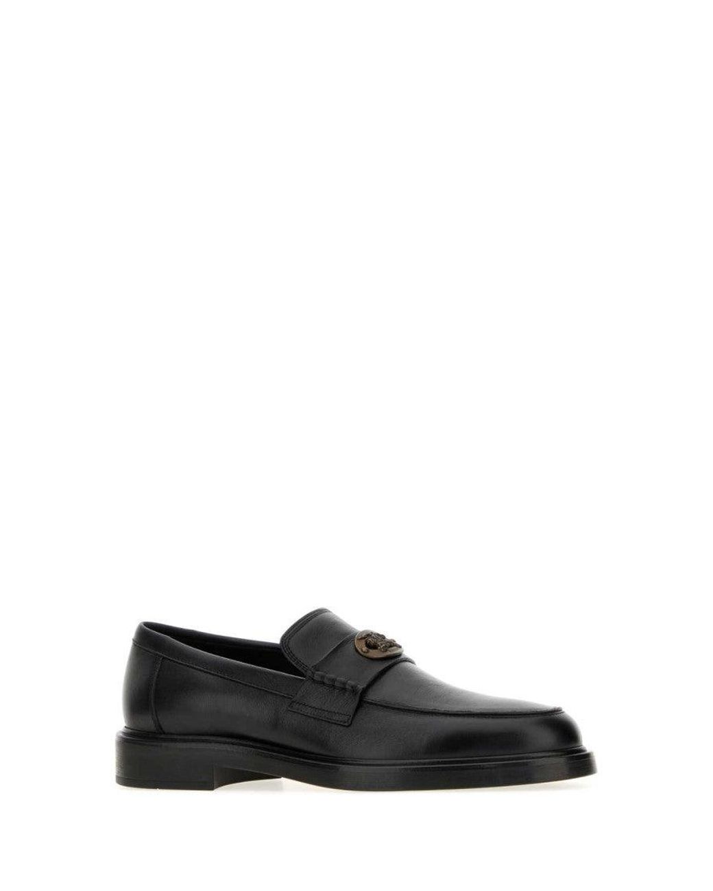 Burberry Black Slip On Loafers for men