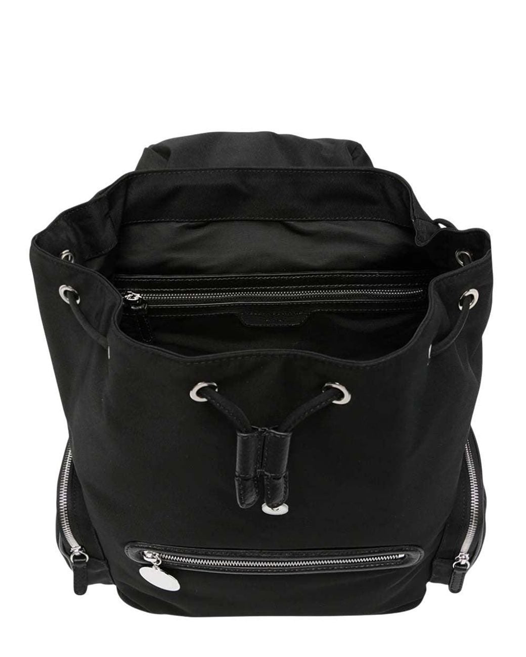 Stella McCartney Black Dartmoon Large Backpack
