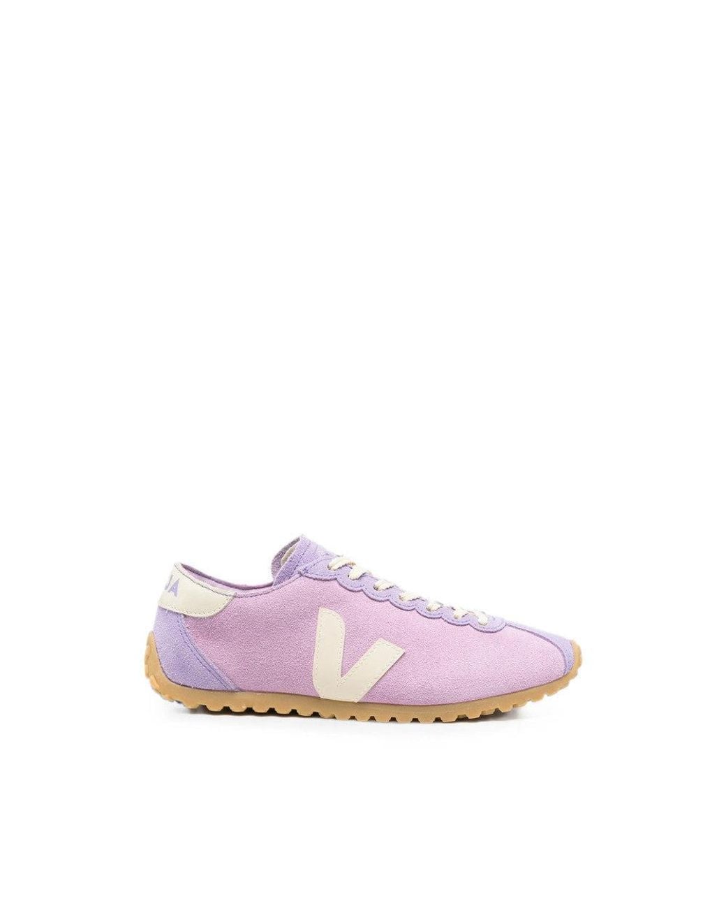 Veja Pink Logo Orchid Sneakers