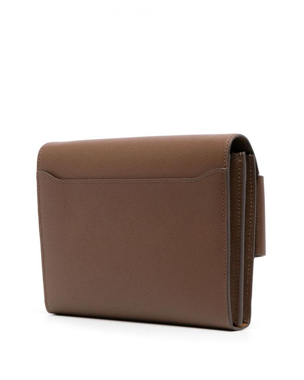 Boyy Brown Buckle Travel Case Epsom Shoulder Bag