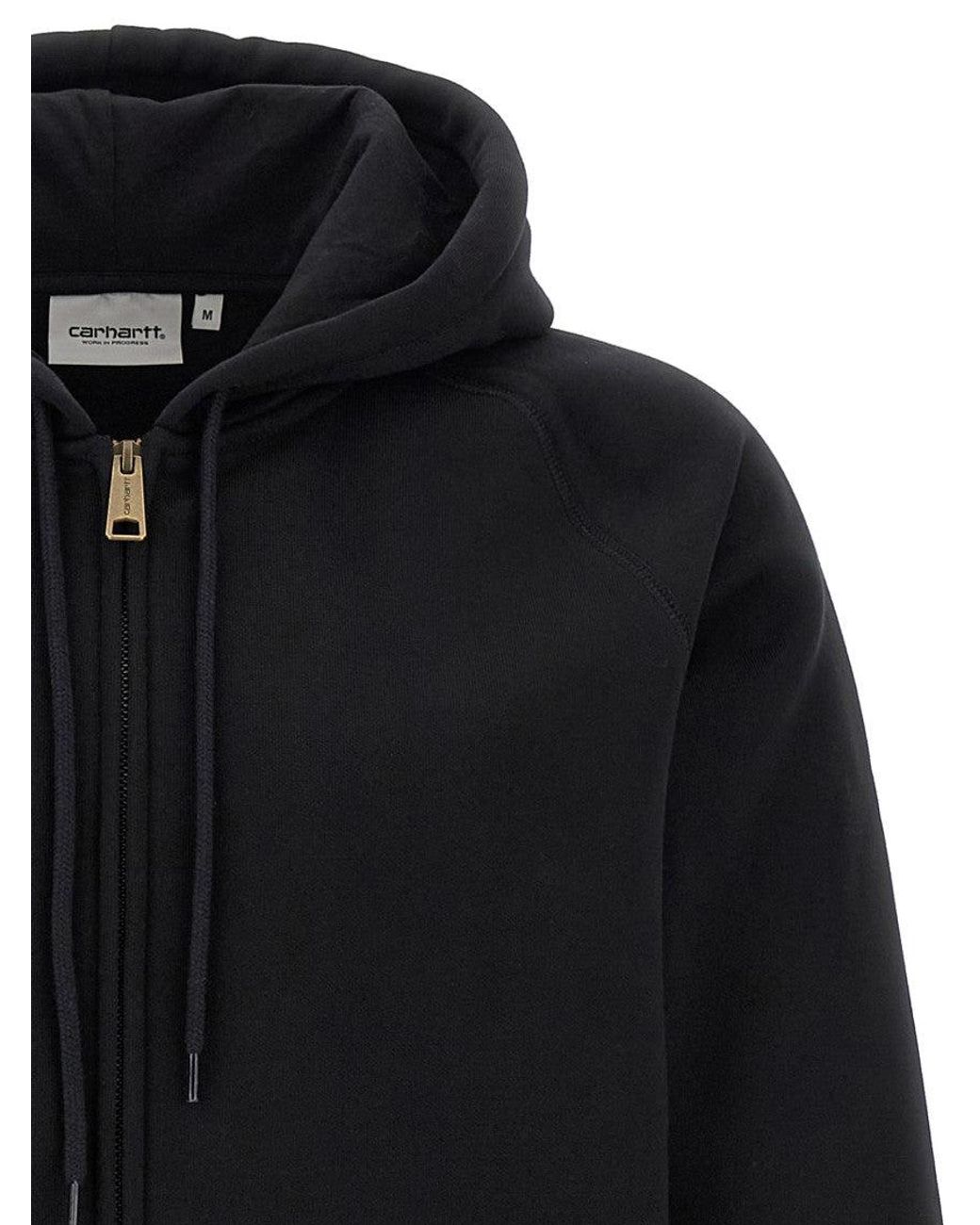Carhartt Black Logo Regular Hoodie for men