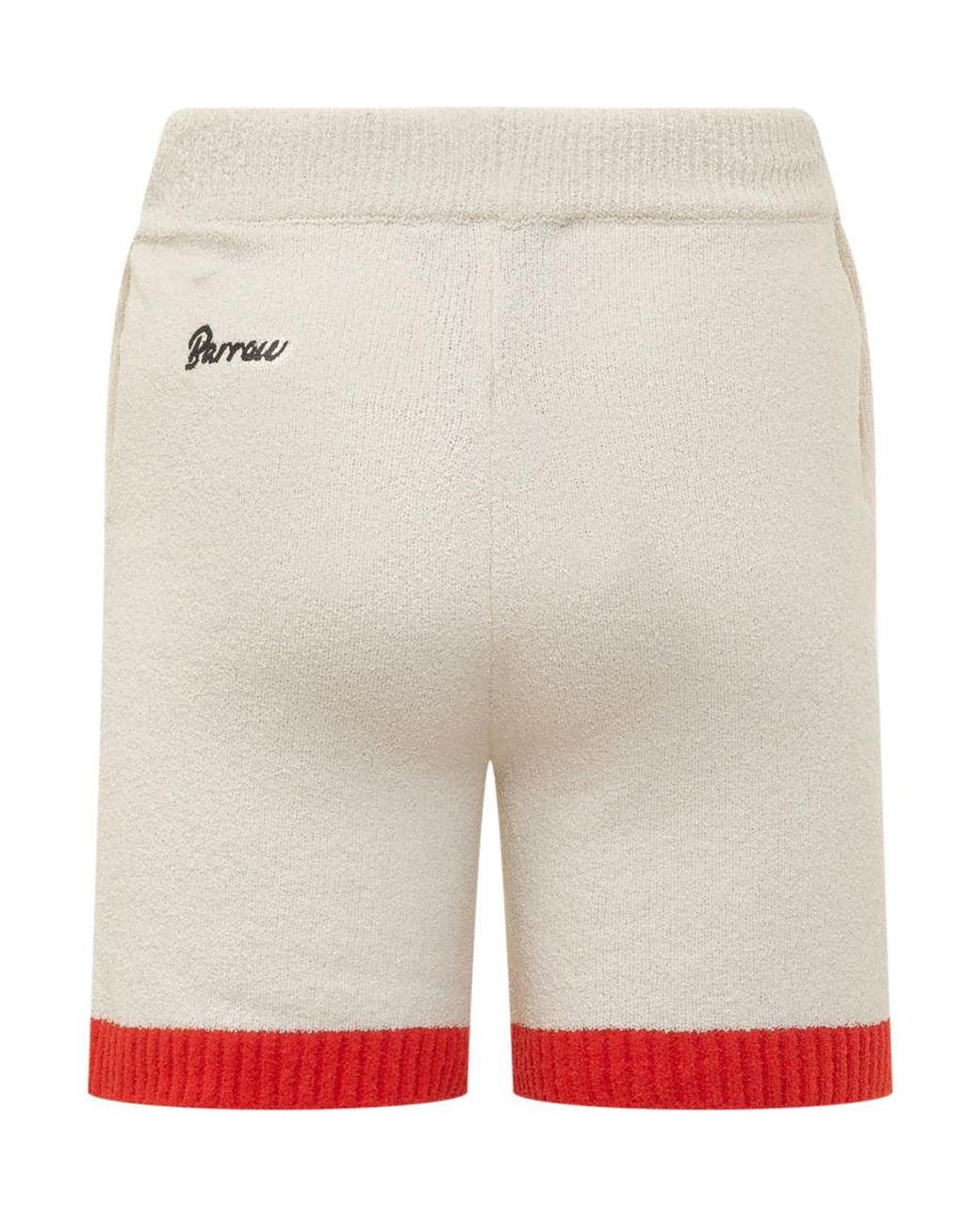 Barrow Gray Logo Shorts for men