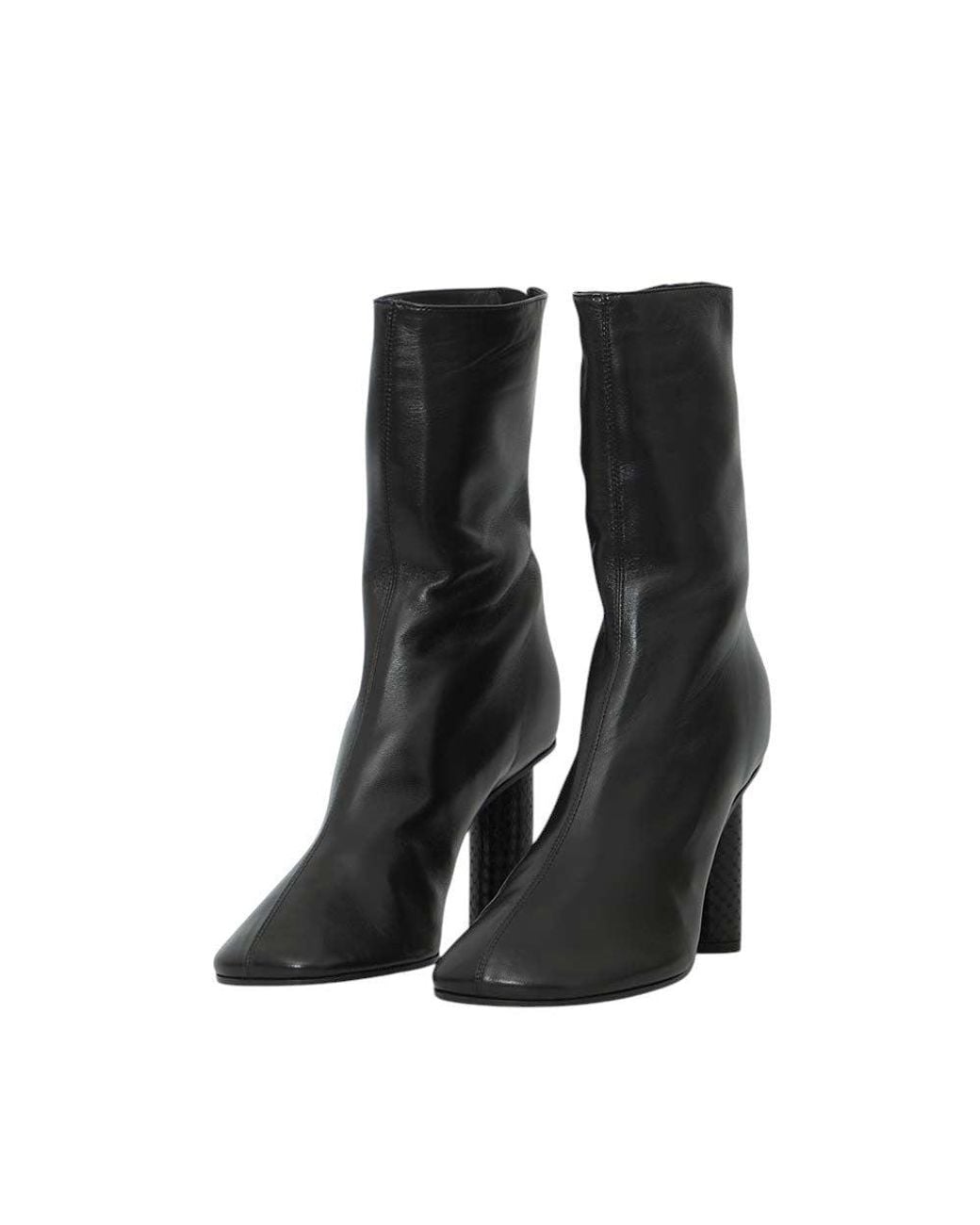 Paris Texas Black Alice Ankle Boots