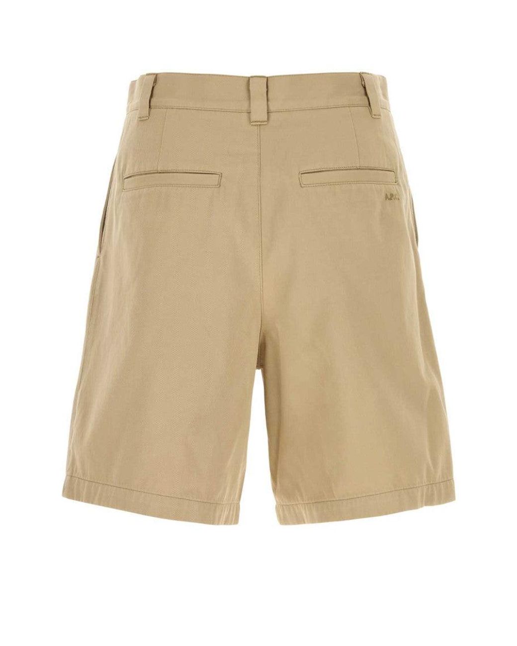 A.P.C. Natural Solid Shorts for men