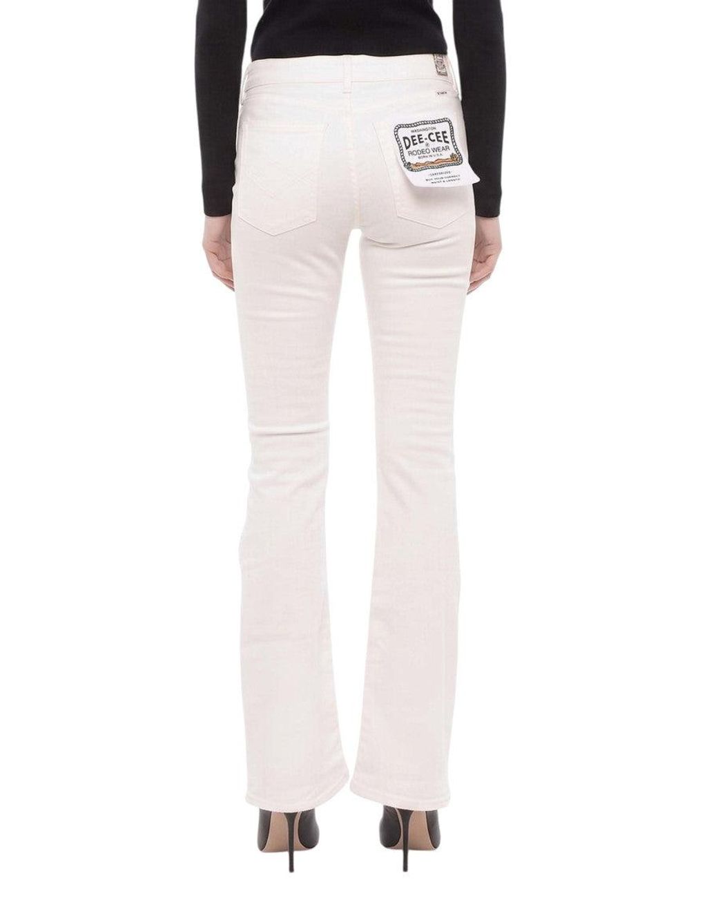 Washington DEE-CEE U.S.A. Black Bootcut Mid Rise Jeans