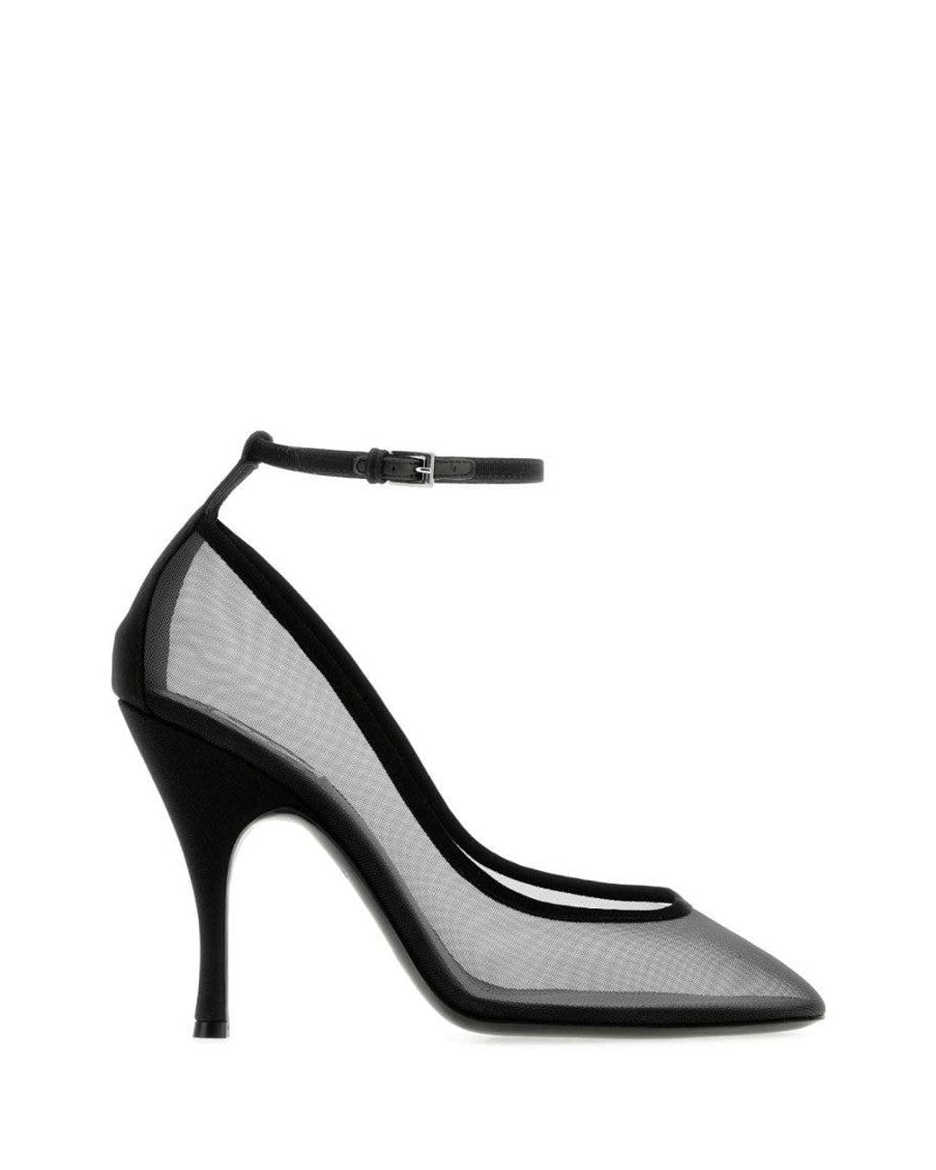 Alaïa Black Mesh Pumps