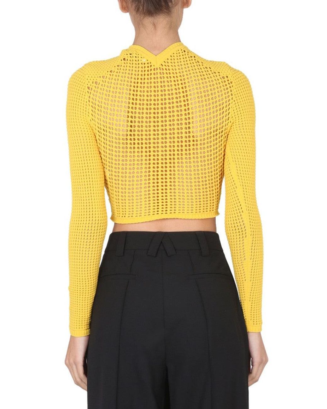 Ambush Yellow Crop Jersey