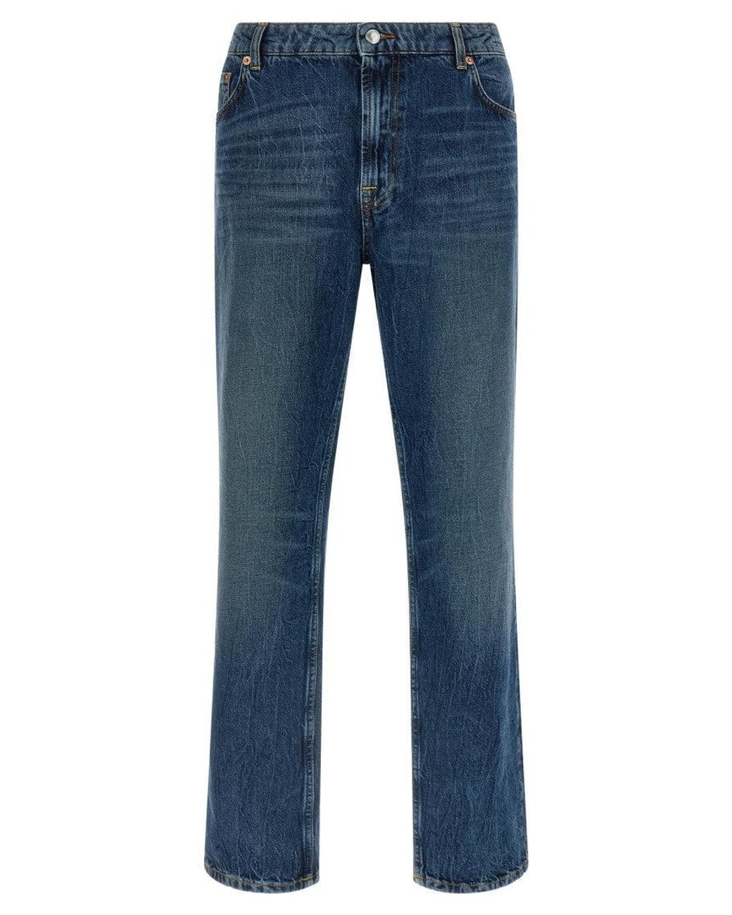 Department 5 Blue Denim Jeans for men