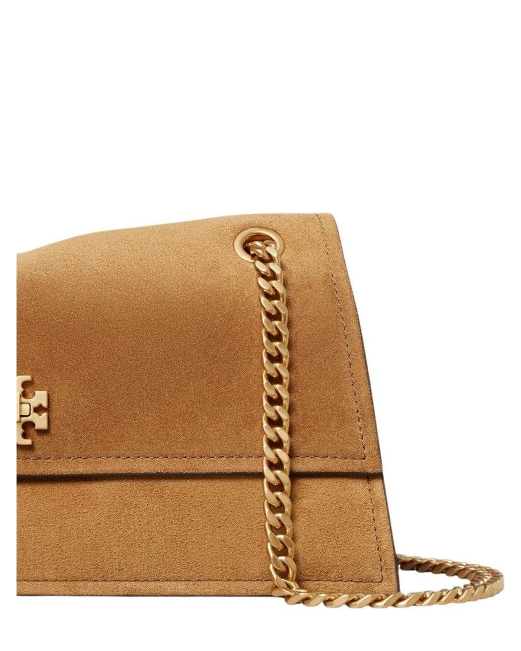 Tory Burch Brown Kira Medium Shoulder Bag