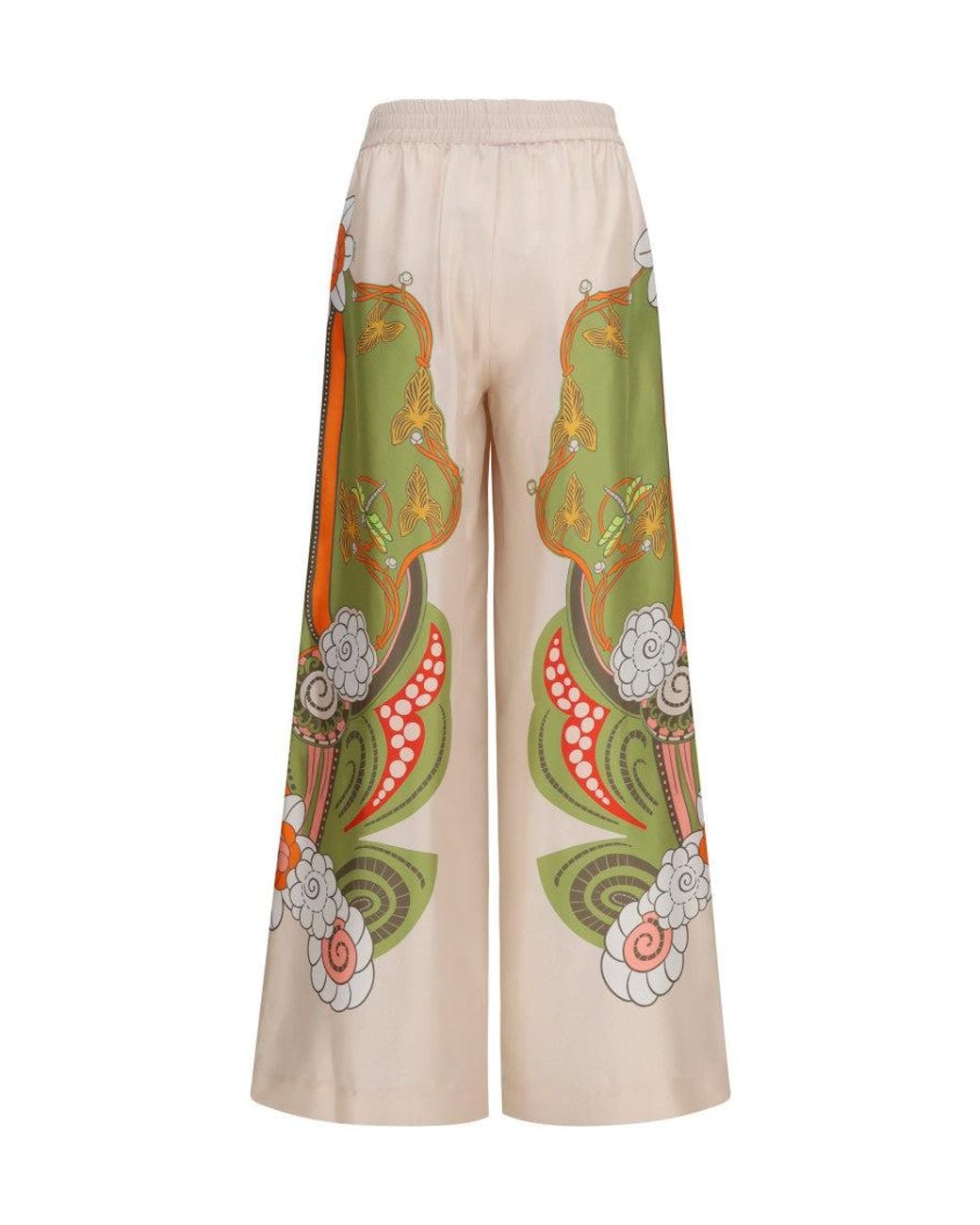 LaDoubleJ White Elasticated Pants