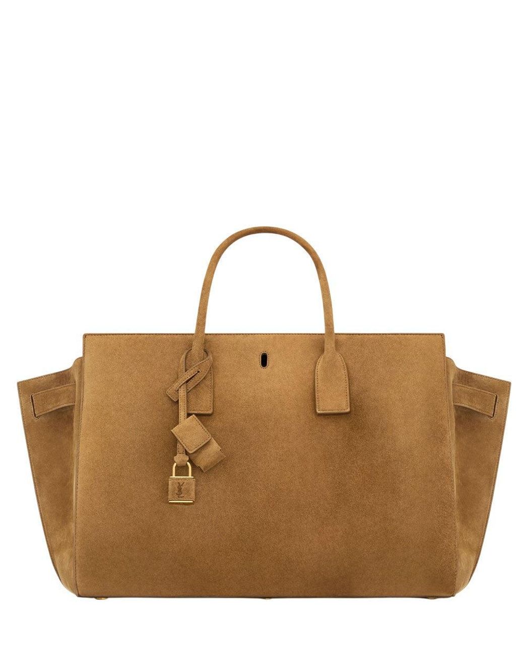 Saint Laurent Brown Sac De Jour Large Satchel