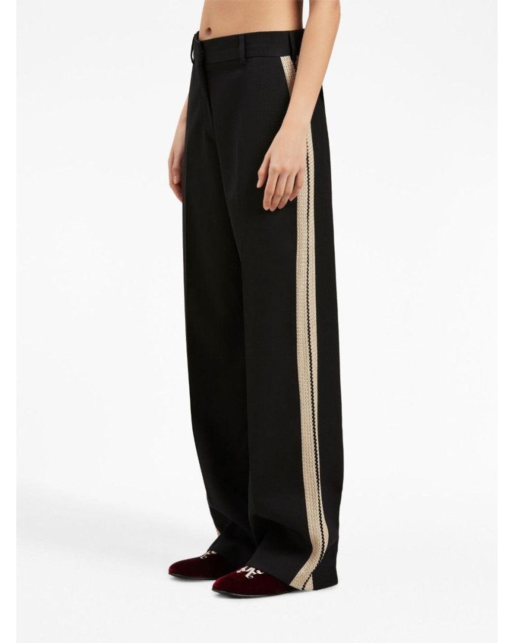 Palm Angels Black Pants & Shorts