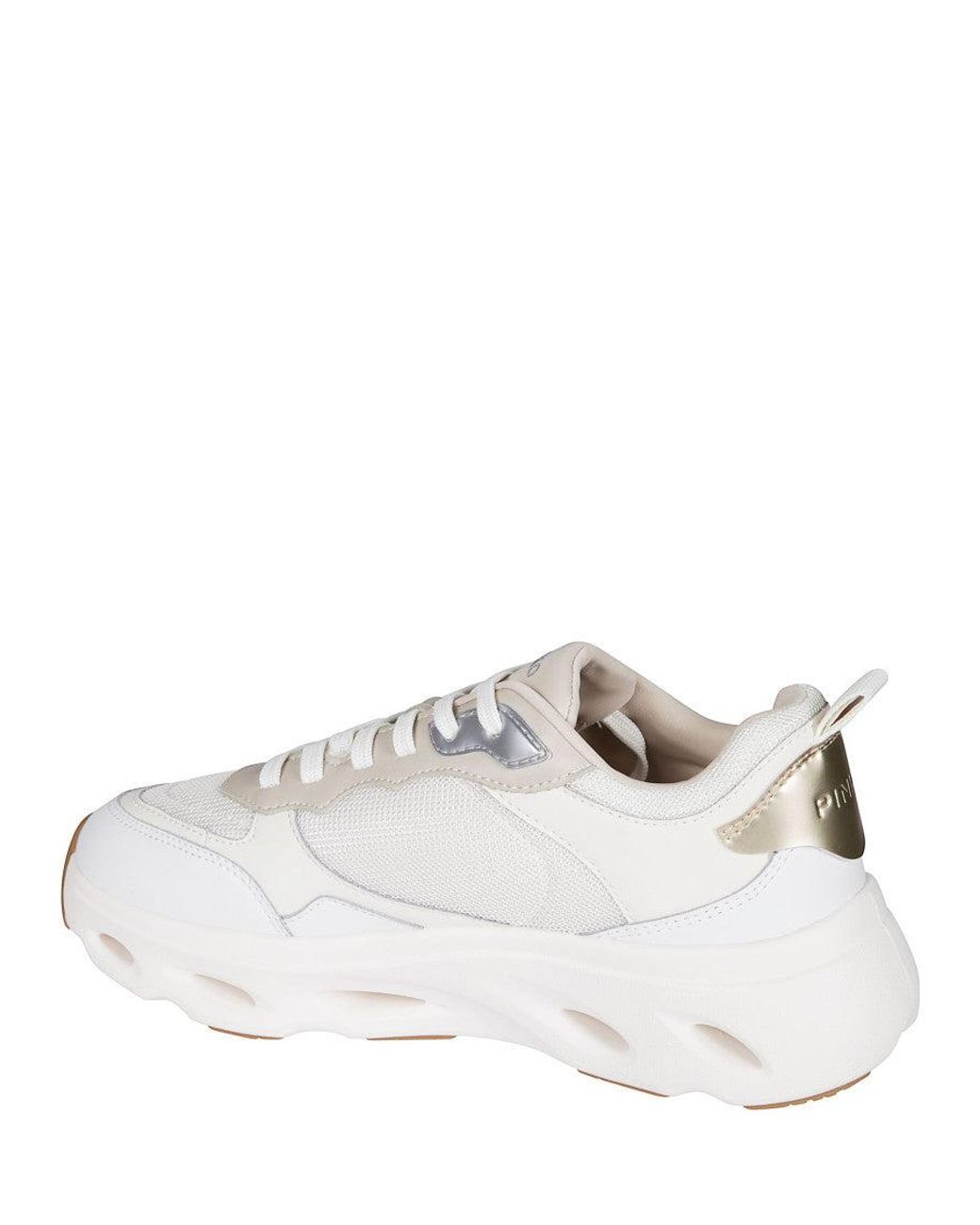 Pinko White Logo Sneakers