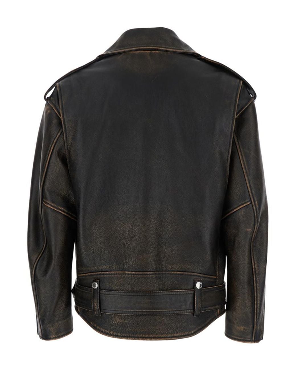 McQueen Black Solid Notched Lapel Jacket