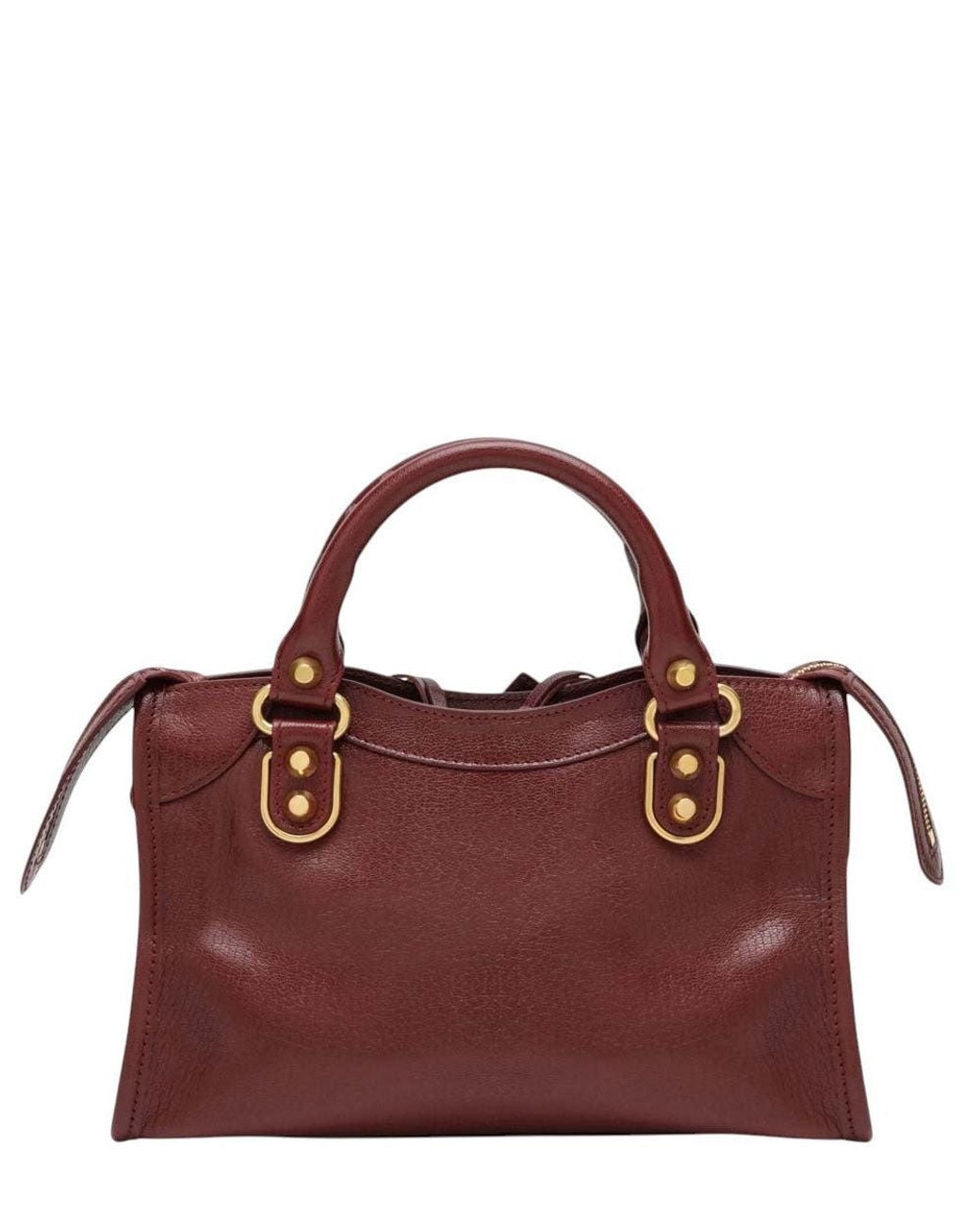 Balenciaga Purple Le City Uptown Mini Satchel