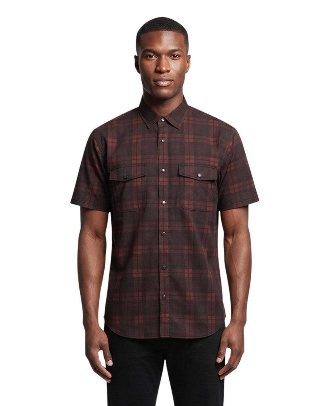 Woolrich Red Regular Check Shirt for men