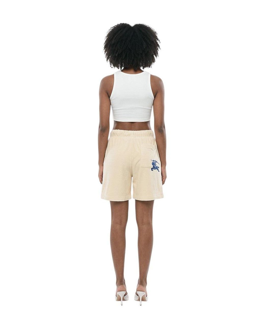 Burberry Natural Logo Shorts