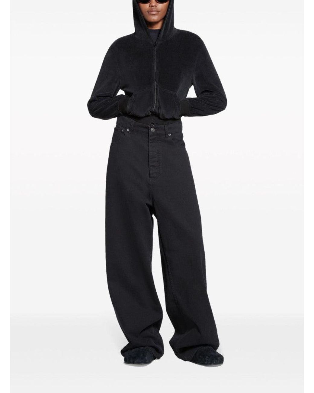 Balenciaga Blue Baggy Denim Jeans