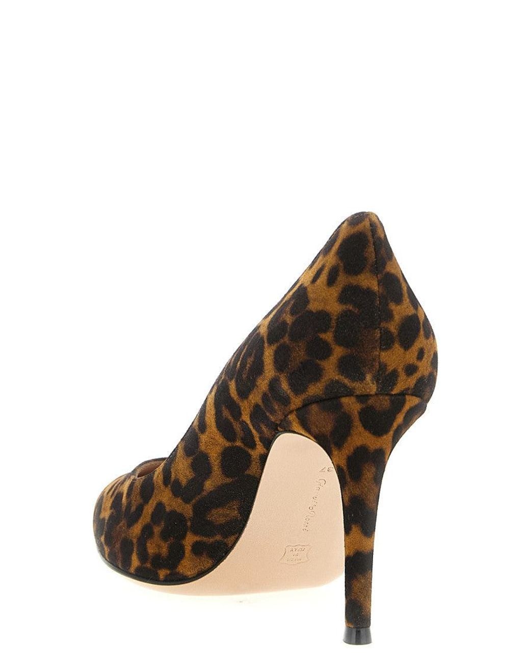 Gianvito Rossi Brown Gianvito 85" Décolleté