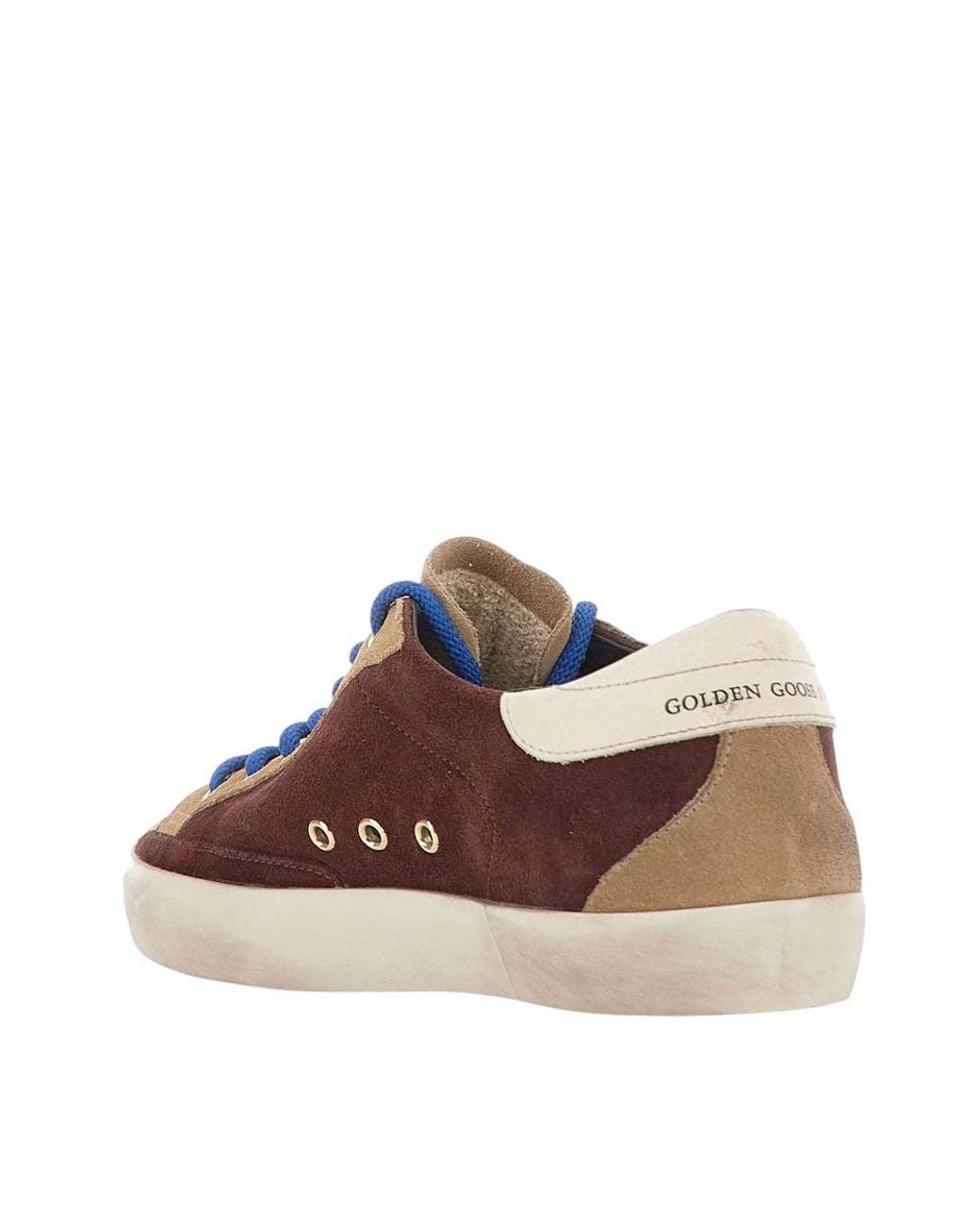 Golden Goose Deluxe Brand Brown Super-Star Sneakers for men