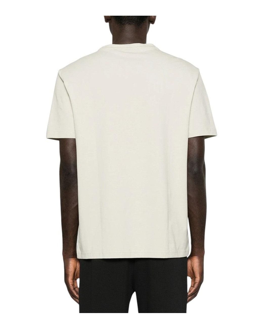 Boss White Light Graphic T-Shirt for men