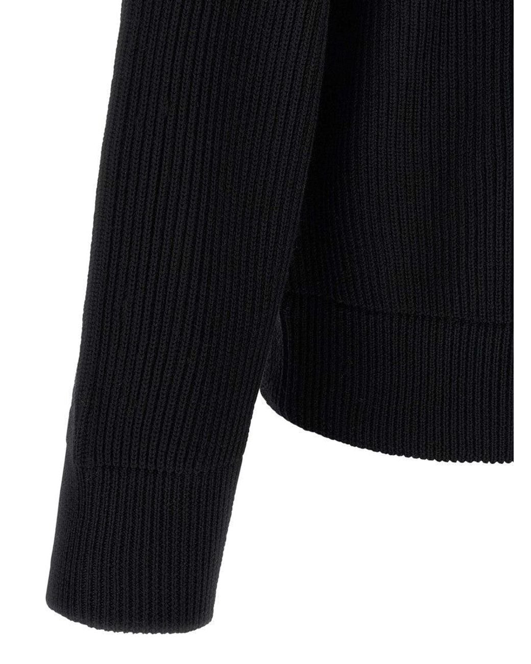 Roberto Collina Blue Ribbed Cardigan for men