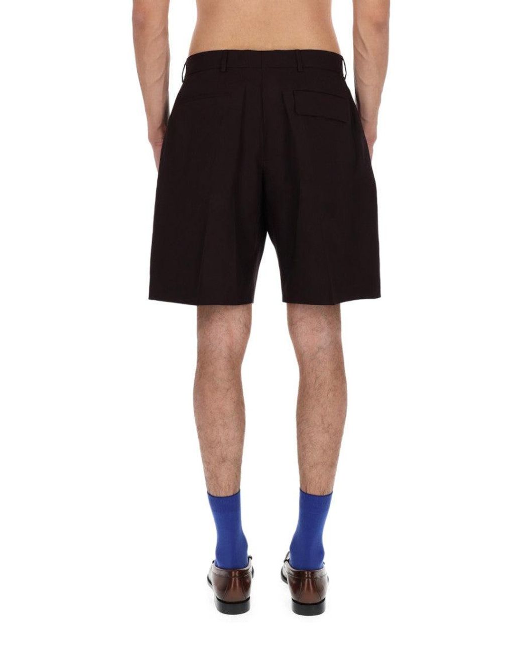 Paul Smith Black Linen Shorts Size 34 for men