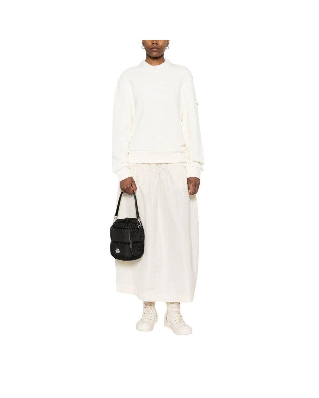 Moncler Black Caradoc Mini Bucket Bag