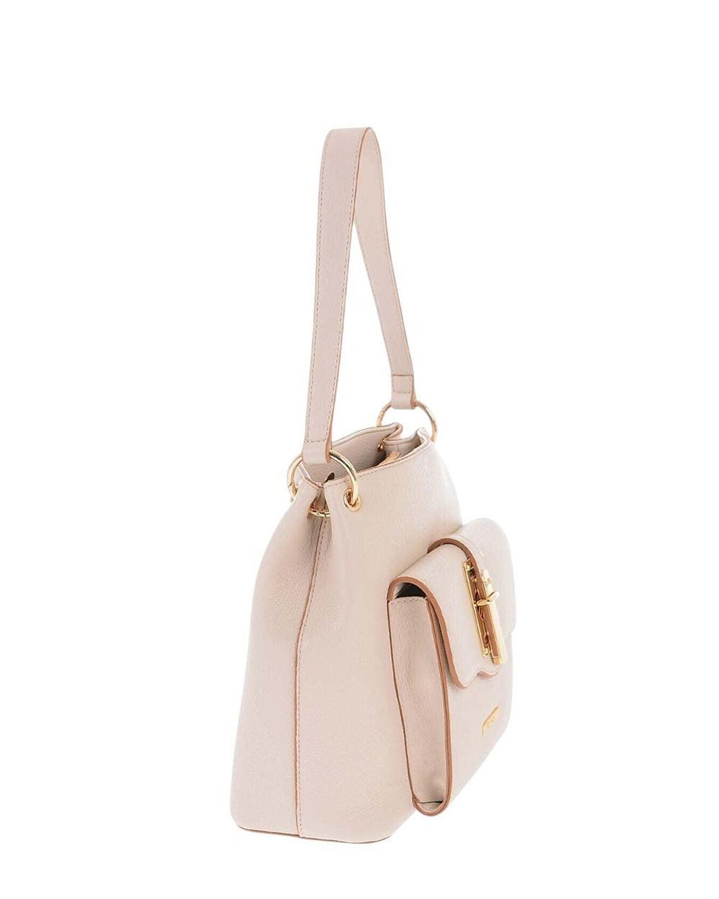 Love Moschino Pink Logo Medium Shoulder Bag