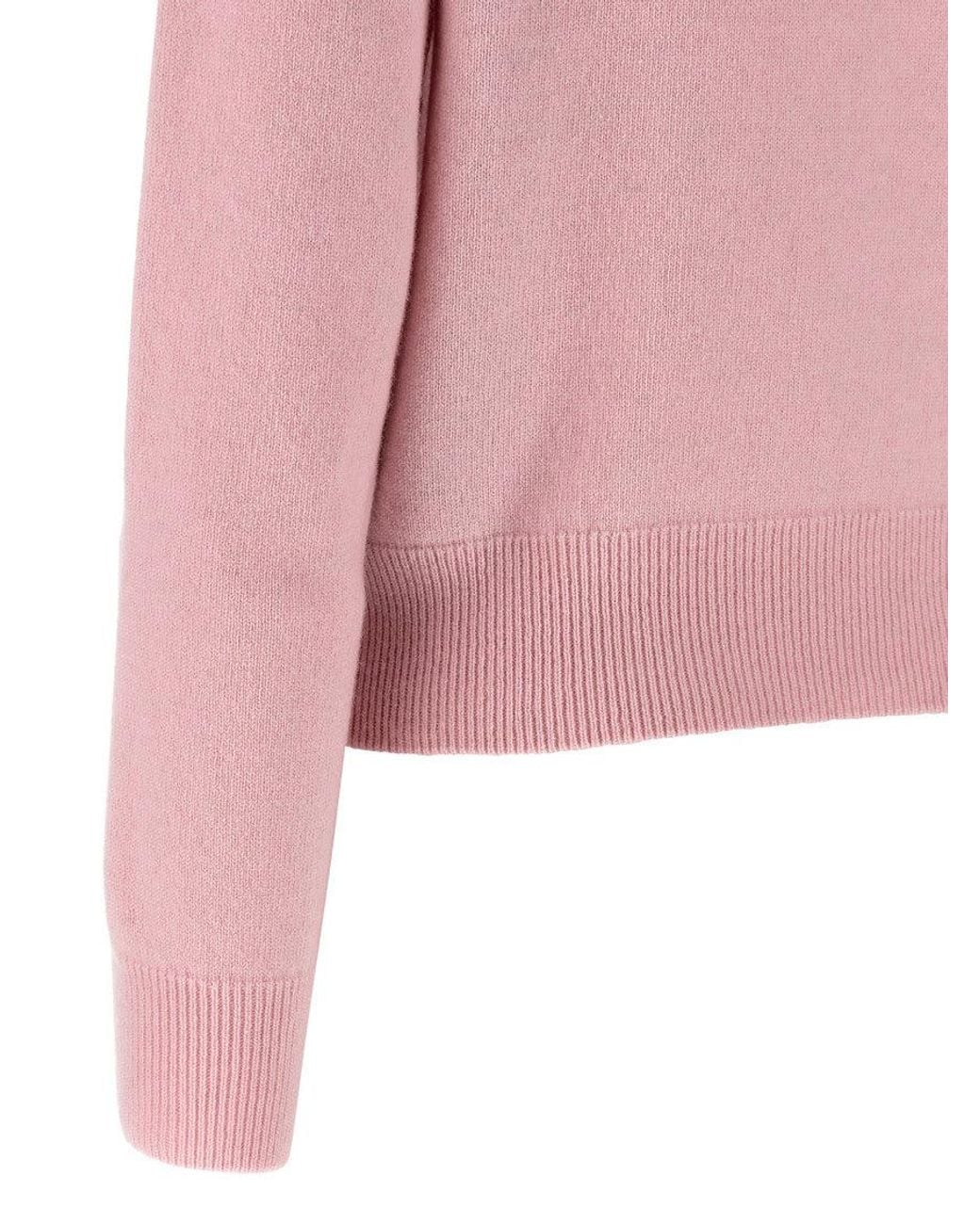Balmain Pink Wool Sweater