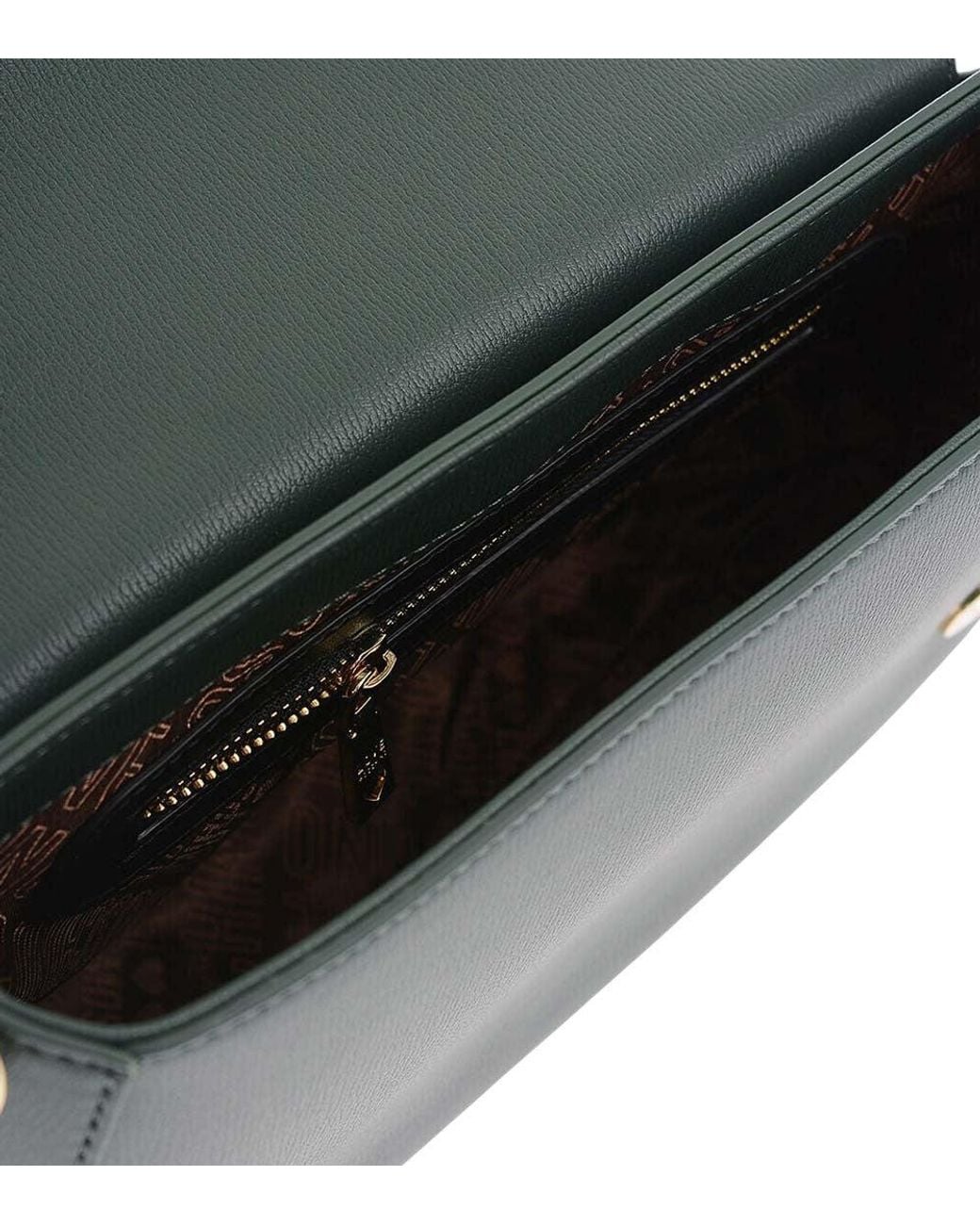 Love Moschino Green Logo Small Satchel