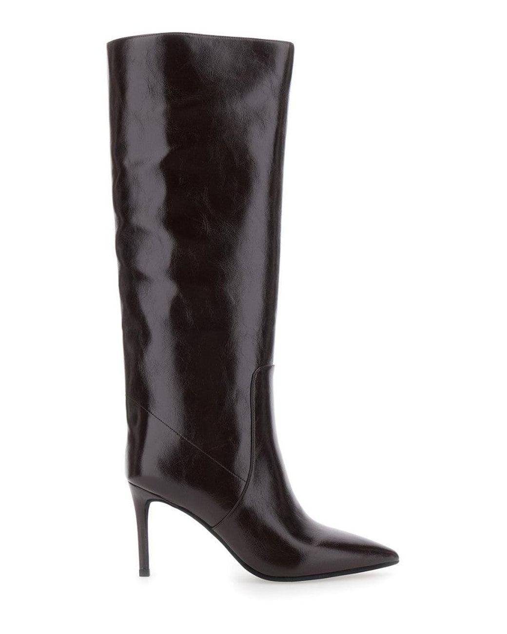 Jeffrey Campbell Brown Leather Arsen Boot