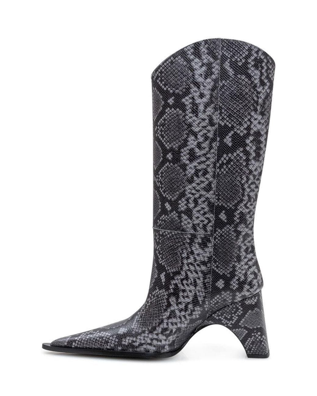 Coperni Printed Boots in Black | Lyst UK