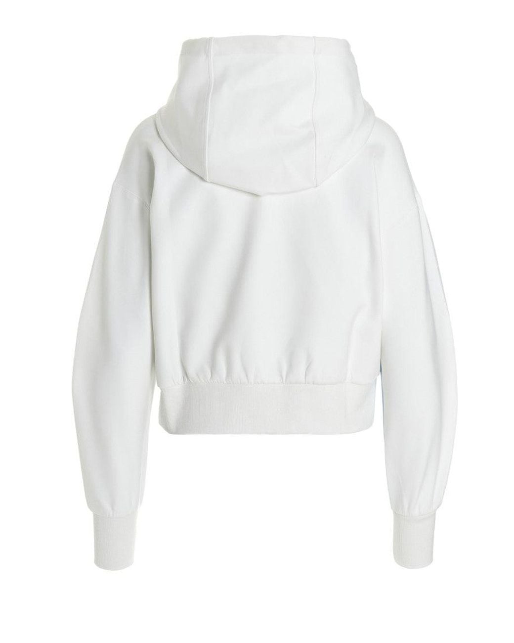 Stella McCartney Blue Graphic Logo Hoodie